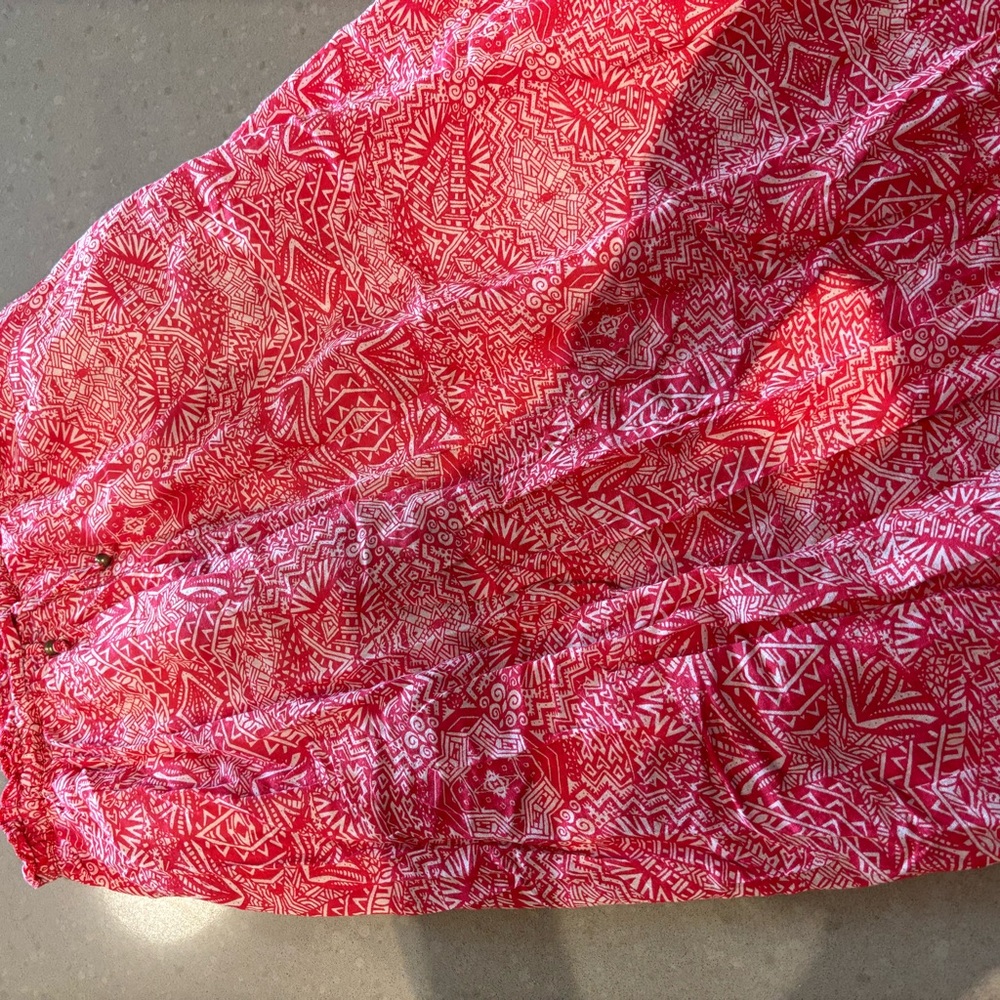BILLABONG beachy Red Patterned Women's Skirt